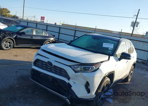 2020 Toyota Rav4 Hybrid Xse from USA, damaged, VIN JTMEWRFV8LD534811